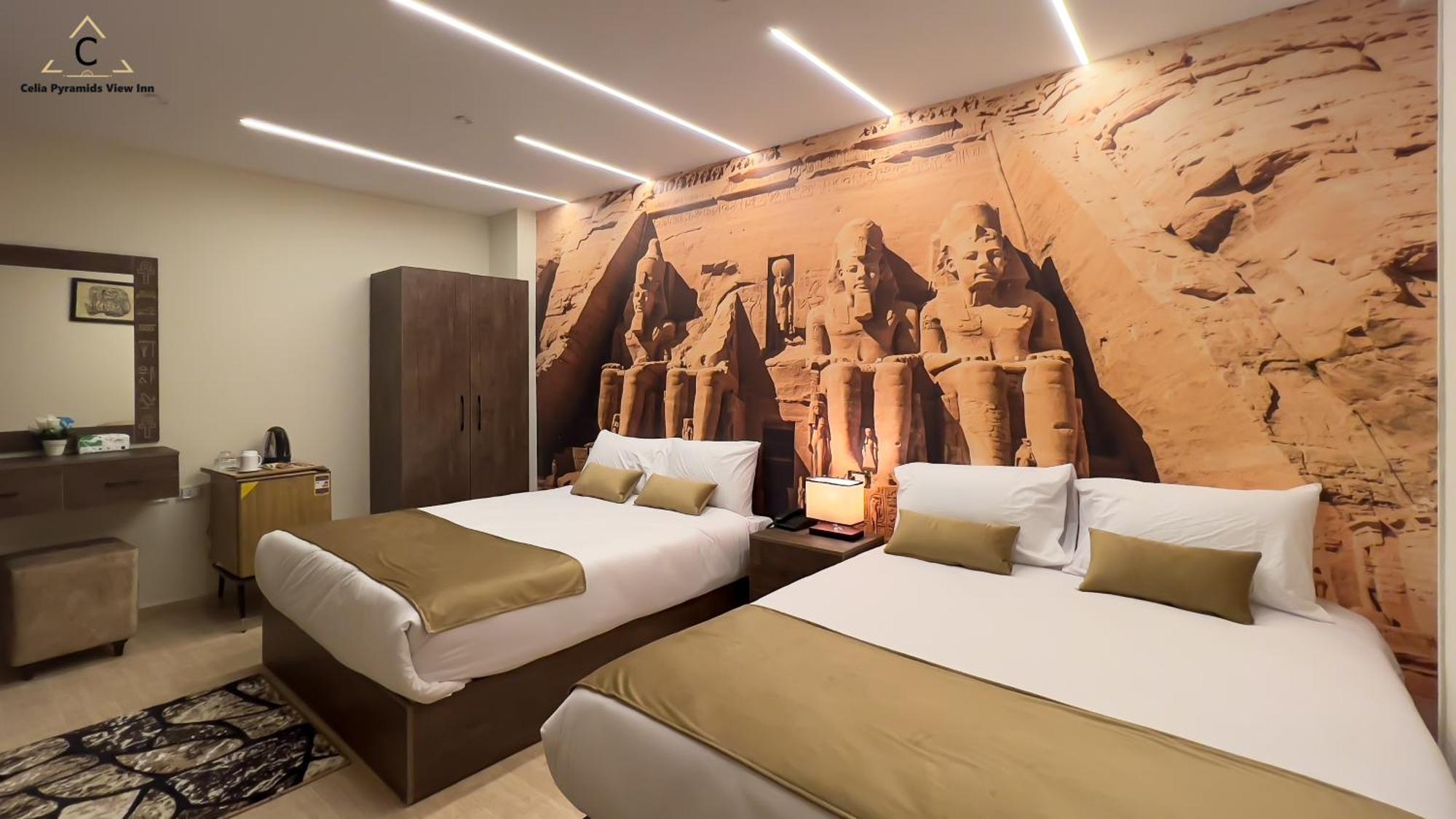 Celia Pyramids View Inn Nazlet el-Sisi Экстерьер фото