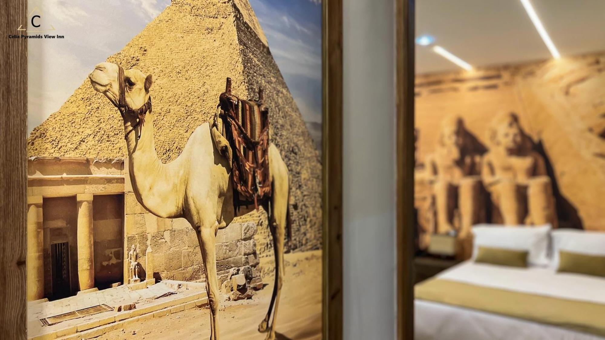 Celia Pyramids View Inn Nazlet el-Sisi Экстерьер фото
