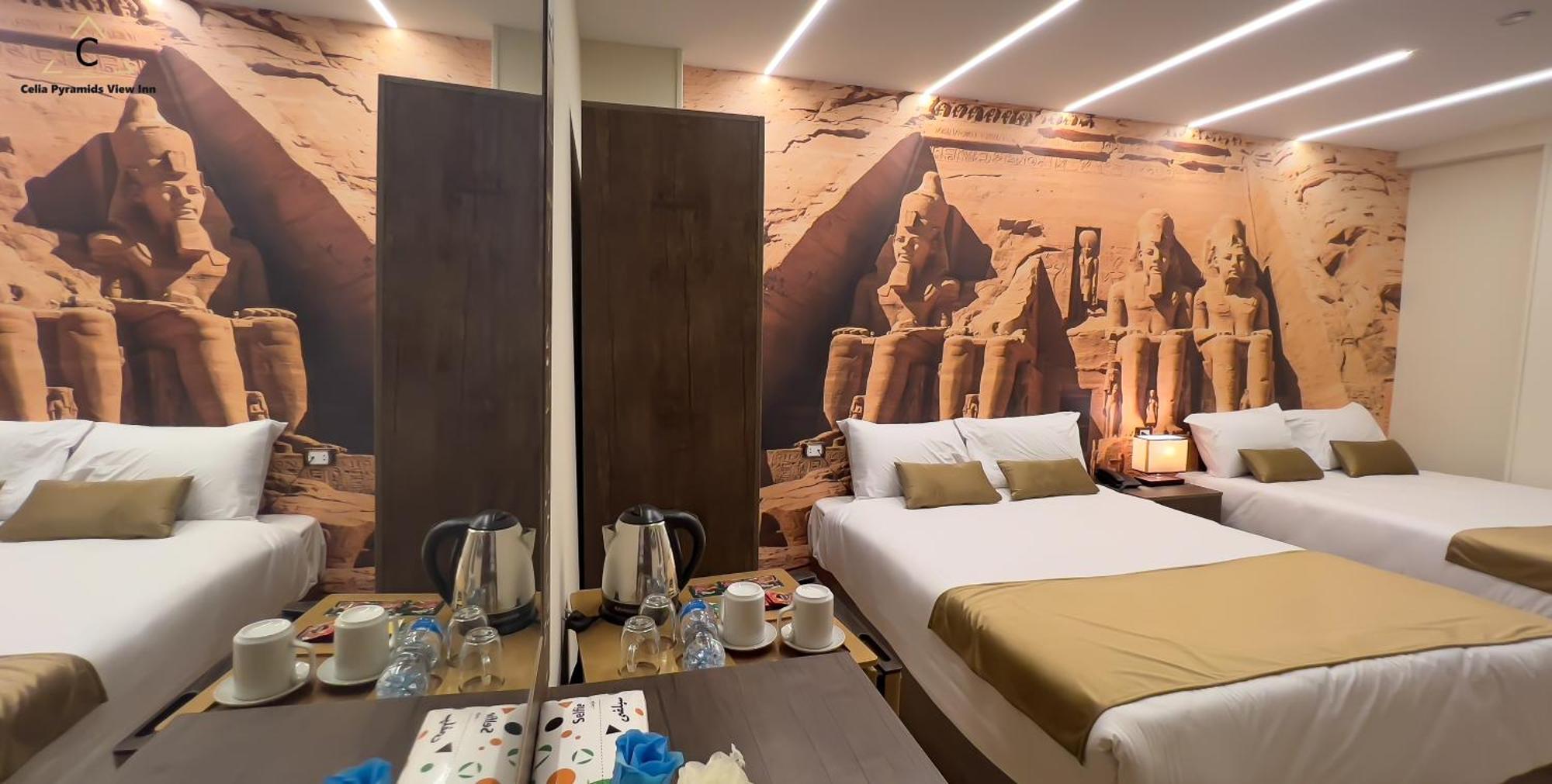 Celia Pyramids View Inn Nazlet el-Sisi Экстерьер фото