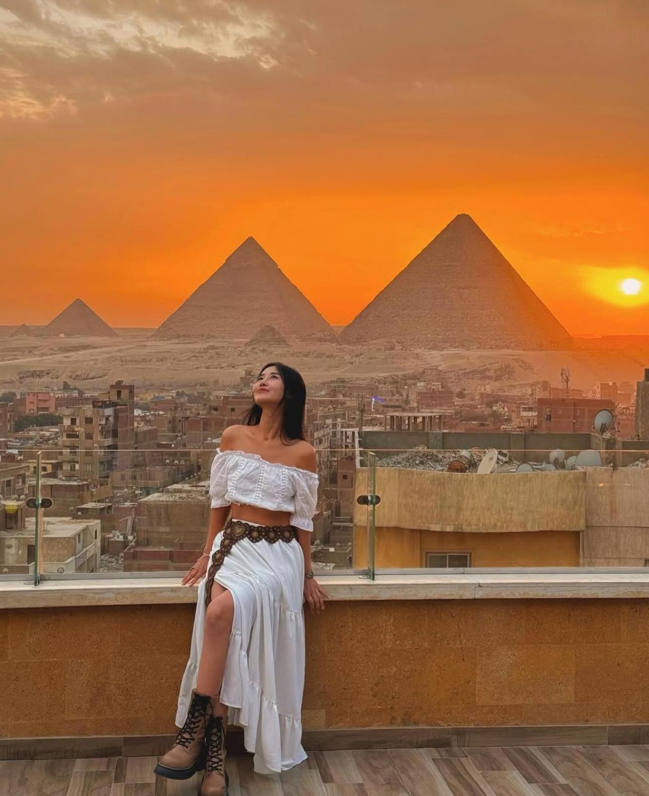 Celia Pyramids View Inn Nazlet el-Sisi Экстерьер фото